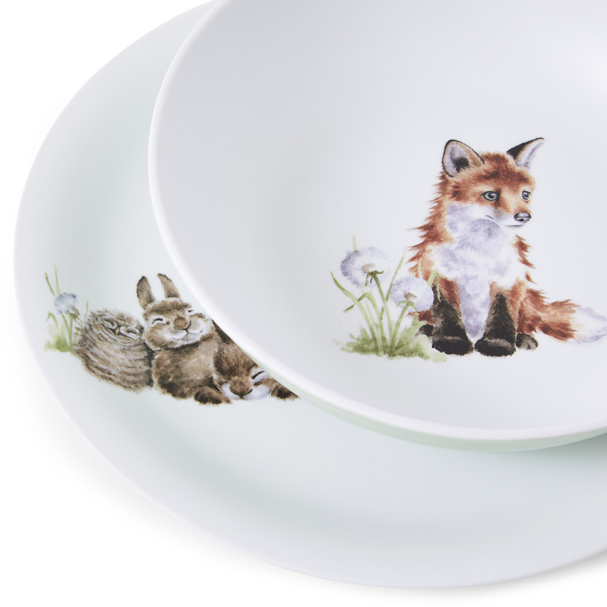 Wrendale Designs Little Wren Plate & Bowl Set image number null